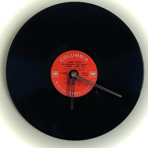 Vinyl Record Wall Clock (kit) - Picture 2 of 2